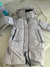 波司登（BOSIDENG）25新款羽绒服女款中长款90绒商场同款可脱卸帽面包服B250246064DS 浅瓷紫|6338 卡码拍大 XS 155/80A 体重约100斤以内 实拍图