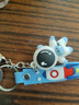 宇航员钥匙扣可爱少女心卡通公仔创意软胶太空人男女情侣包包挂件 蓝色 实拍图
