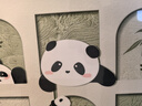 好久不见电表箱装饰画卡通熊猫免打孔电表盒装饰盖配电箱遮挡壁画 实拍图