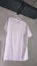 布先生春夏季短袖T恤男士纯棉小白T纯色内搭打底衫 白色 M(170) 实拍图