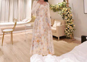 妍莉芬（yanlifen）茶歇法式碎花吊带裙子女夏季2025新款仙气森系甜美连衣裙两件套 吊带裙+外衫 M 实拍图