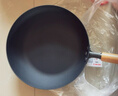 爱仕达（ASD）平底锅 有钛铁不粘煎锅 无涂层铁锅牛排炒菜锅26cm小锤纹加深T6WG 实拍图