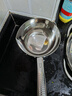 美厨（MAXCOOK）316L不锈钢水瓢水勺 家用商用舀水瓢水舀子舀水勺16cm MCPJ2348 实拍图