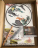 一海堂 文化苏绣扇子 文房写作摆件 非遗苏绣双面刺绣国风团扇创意传统摆件赠女士礼物 圆形款-满园春色 实拍图