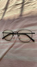 米家小米防蓝光眼镜 平光无度数防辐射眼镜手机电脑男女黑色 实拍图