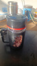 新款玻璃杯商务防爆把手大容量手柄办公室泡茶水杯防摔男女杯子 活动商务黑【两款随机发】 500ml 实拍图