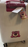 新秀丽（Samsonite）行李箱20英寸拉杆箱迪士尼草莓熊旅行箱包NX8白色登机密码箱 实拍图