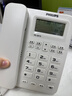 飞利浦（PHILIPS）有绳电话机座机 固定电话 办公家用 双接口 免电池 免提通话 一键拨号 黑名单 TD2815 白色 实拍图