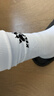 卡尔美（KELME）无足袜套足球袜专业压力长袜筒防护固定护腿板套筒 白色 L 实拍图
