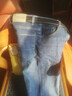 真维斯（Jeanswest）牛仔裤男加绒2025冬季轻商直筒修身保暖牛仔长裤男蓝色加绒31 实拍图