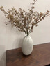生喜朗侘寂风素烧拉丝陶瓷花瓶高级感中式瓷器摆件客厅玄关干花插花装饰 实拍图