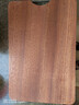 双枪乌金檀木整木菜板 百年龄砧板家用切菜案板抗菌实木菜板50*33*3 实拍图