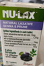 NU·Lax乐康片西梅加强版便秘清肠排毒通便减脂西梅芦荟精华膳食纤维片 【适合顽固性便秘  推荐3瓶装】西梅味 40片*1瓶 实拍图
