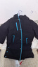 雪中飞【蓄热】童装儿童羽绒服男童女童纯色中大童拼接羽绒服黑色140cm 实拍图