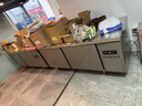 雪花冷藏工作台奶茶店设备全套水吧台不锈钢保鲜平冷操作台冰柜 厨房冰箱商用保鲜工作台 双温丨1.8M-0.8M-0.8M铜管低耗一级节能 2025全新升级丨铜管高效制冷豪华款 晒单实拍图