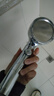 四季沐歌（MICOE）淋浴增压花洒喷头 加压浴室单手持花洒莲蓬头电镀单手持花洒HS204 实拍图