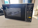 美的微波炉家用 700W火力全开 360°均匀受热 多功能面板 内置智能菜单 宝宝菜单 电子杀菌 M1-L213C M1-L213C 实拍图