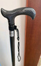 袋鼠医生拐杖老人专用碳纤维拐棍骨折医用防滑轻便四脚手杖 双底座 DS309 实拍图