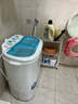 小鸭2.5公斤小型半全自动波轮迷你洗衣机 母婴儿童小洗衣机 出租房家用洗衣机小型洗脱一体XPB25-1637S 实拍图