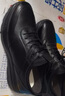 骆驼（CAMEL）男士加绒套脚快穿牛皮商务休闲运动皮鞋 G14A220724R 黑色 43 实拍图
