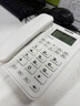 飞利浦（PHILIPS）有绳电话机座机 固定电话 办公家用 双接口 免电池 免提通话 一键拨号 黑名单 TD2815 白色 实拍图
