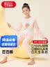 红豆儿童纯棉内衣套装男女童秋衣秋裤秋冬保暖低领棉毛衫M1152紫色130 实拍图
