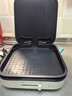美的（Midea）电饼铛家用下盘可拆洗大火力三明治早餐机煎烤锅 方形双面加热加深大尺寸升级蒸汽烙饼烤肉锅28J51 实拍图