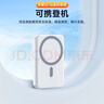 IMEV【3C认证丨可上飞机】苹果磁吸充电宝Magsafe无线快充iPhone16/15/14/17pro max外接电池移动电源 【智能版】一贴即充双向快充不伤机 实拍图