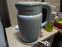 九阳（Joyoung）热水壶烧水壶电水壶 双层壶体316L不锈钢 一体无缝内胆 1.5L家用0胶水电水壶 K15FD-W115 实拍图
