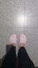 卡骆驰（CROCS）洞洞鞋贝雅男鞋女鞋轻便耐磨一脚蹬拖鞋休闲鞋|10126 裸粉-6PI 37 /38(230mm) 实拍图