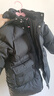 童泰（TONGTAI）宝宝羽绒服冬季衣服儿童中长款连帽三防外套鸭绒上衣黑色110cm 晒单实拍图