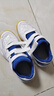 尤尼克斯YONEX羽毛球鞋yy基础款舒适亲子款青少年SHB101JRCR白/蓝36码 实拍图