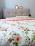 富安娜床上四件套纯棉100%全棉床单床品套件单双人被套汐颜203*229cm家居馆 实拍图