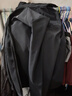 安踏防泼水软壳衣丨加绒弹力拒水外套男秋冬季运动夹克行政男装风衣 【抗紫外线+加绒+防泼+连帽】基础黑7602-5 L 实拍图