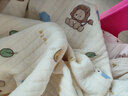 童颜新生婴儿包单产房夹棉襁褓裹布包巾包被宝宝睡袋抱被 2条装 实拍图