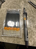 晨光（M&G）文具GP1008按动中性笔学生0.5黑笔签字笔商务子弹头考试专用水笔办公用品黑色10支笔+10支芯 实拍图