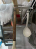 不锈钢筷子筒家用筷子收纳盒筷子笼壁挂式厨房刀架勺子置物架 豪华加厚款三格+四挂钩+接水盘 实拍图