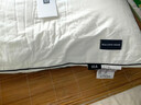海澜之家（HLA）全棉枕头五星级酒店可水洗白色立体高枕48*74cm一只（内充950g） 实拍图