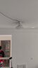 美的（Midea）风扇灯一体餐厅吊扇灯led卧室隐形扇叶三防护眼灯具熟睡风包安装 实拍图