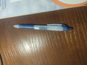 得力(deli)臻顺滑按动中性笔碳素水笔签字笔 0.5mm子弹头弹簧头医生处方笔墨蓝色 12支/盒 S08-C 实拍图