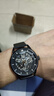 冠琴（GUANQIN）手表男士机械表雕花系列全自动镂空夜光防水商务瑞士品质国潮腕表 网带全黑黑面【明星推荐】 实拍图