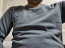 猫人10A抑菌防螨含羊绒蚕丝男士保暖内衣男加绒秋衣秋裤套装浅麻灰2XL 实拍图