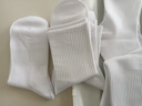 莫代尔5双袜子男长筒新疆棉秋冬10A抗菌防臭吸汗白色学生时尚中筒袜四季 【长筒袜】白色 5双 均码 【60%新疆棉防臭】 实拍图