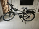 金武端自行车成人山地车公路赛车单车骑行变速超轻越野中学生初中青少年 旗舰版-辐条轮-黑白色 26寸21速 实拍图