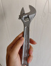 卡夫威尔 10寸活动扳手活口大号板子卫浴维修大开口工业级扳手 WR4110D 实拍图
