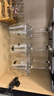 优勤（YOUQIN）不锈钢红酒杯架挂倒挂家用高脚杯悬挂收纳挂架高档轻奢摆件酒柜架 不锈钢红酒杯架3档-枪灰 实拍图