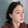 芯奢S999足银耳环女士2025新款养耳洞素圈耳圈耳钉纯银设计高级感耳饰 12mm【2只装】 实拍图