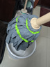 雅高棉线拖把45-55CM拖头共1布必卡锁自拧水旋转拖把免手洗墩布拖布 实拍图