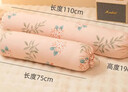 洁丽雅抱枕 糖果长条枕头夏季睡觉夹腿抱枕女生礼物可拆洗 75cm 花卉 实拍图