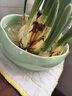 九千谷水仙陶瓷花盆 碗莲铜钱草花盆睡莲无孔水培水仙花盆 大号青瓷4091 实拍图
